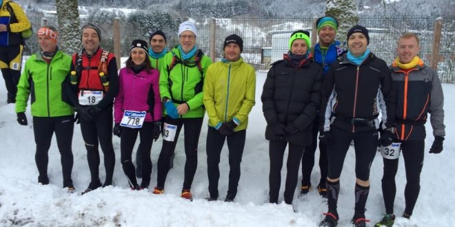 Neige **** au Trail hivernal du Haut Cantal (Condat – 2/2/2015)