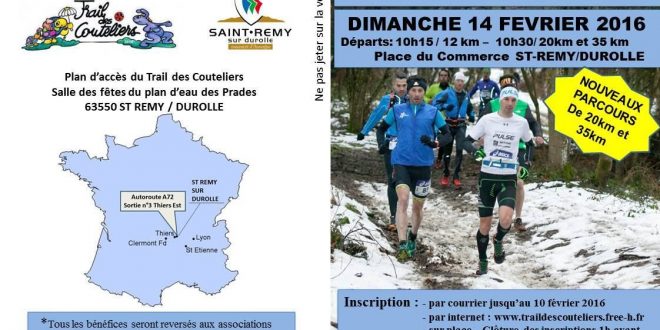 Trail des Couteliers (montagne de Thiers)