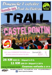 sortie club Trail Castelpontin 11 km et 26 km @ COSEC Pont du Chateau | Pont-du-Château | Auvergne-Rhône-Alpes | France