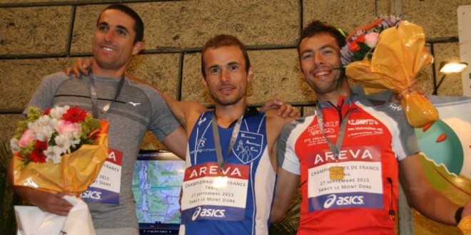 Patrick Bringer champion de France de trail 2015