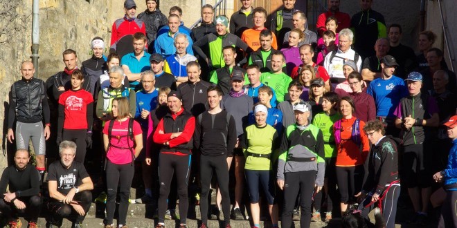 Photos de la reco du parcours de 14 km A l’assaut du Saint-Romain