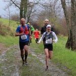 après la descente du Saint-Romain - Vincent Vigouroux avec Adélaide Panthéon