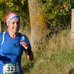 Martine au trail de Coren