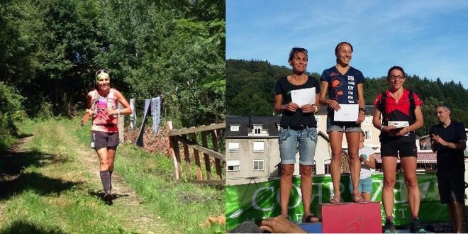 podium de Sophie Pélissier à l’Aquaterra – 15/7/2017