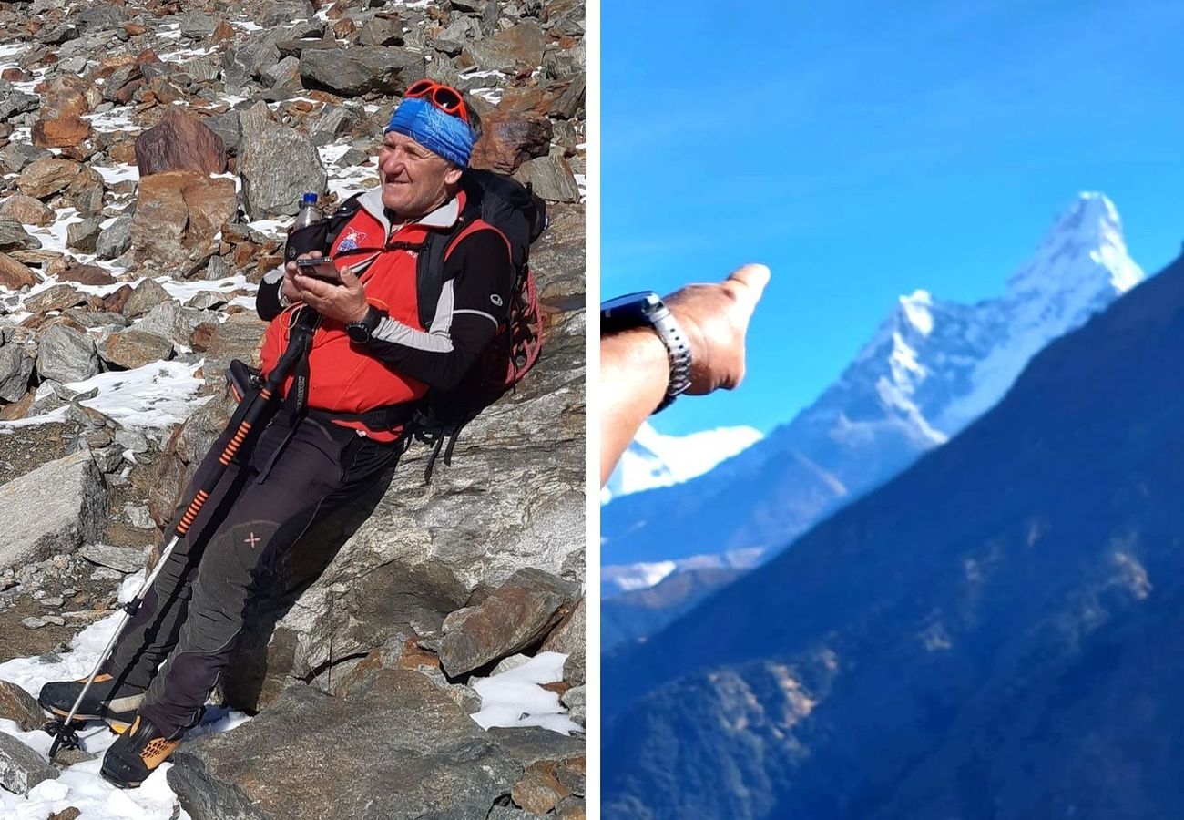 dernière virée sur le mont-Blanc (sept. 2022) – dernier objectif : l’Ama Dablam (nov. 2022)